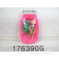 Happy Baby Bath Toys With Doll